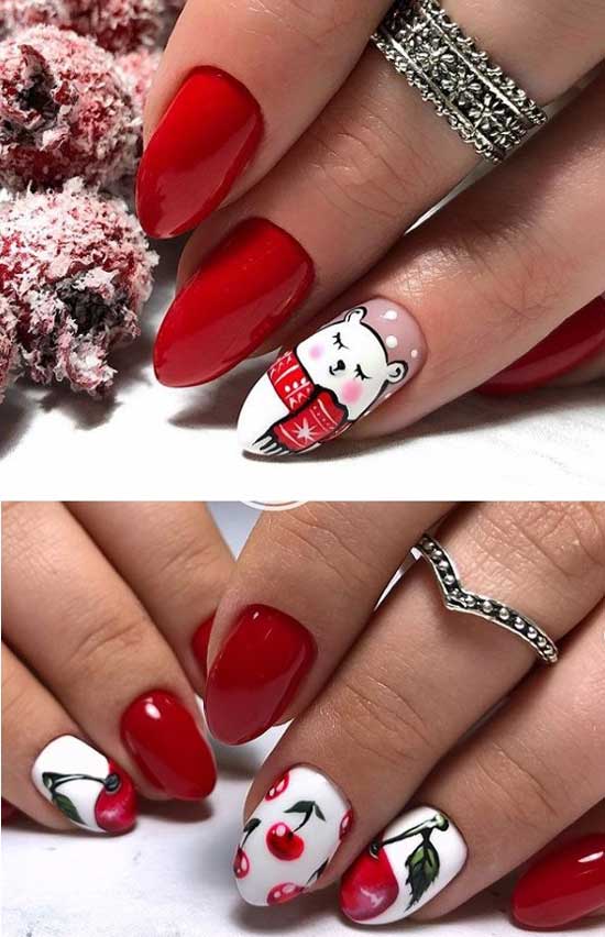 Tendances manucure rouge et nouvelles idées