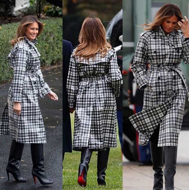 Melania Trump - manteaux préférés