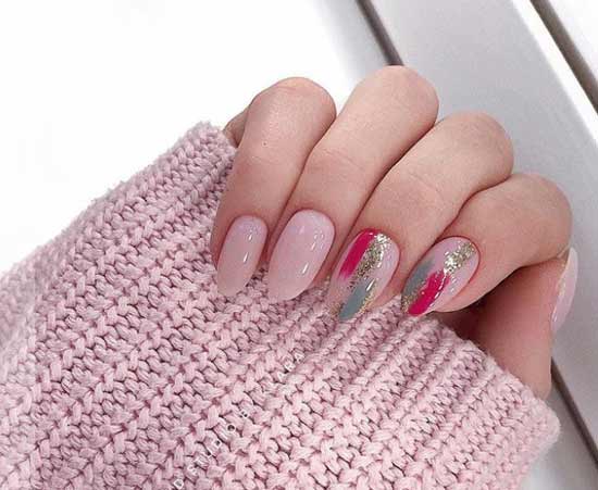 Manucure d'hiver douce: idées à la mode de tendances élégantes pour les photos d'ongles