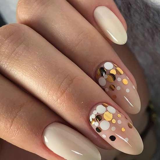 Kamifubuki beige + or - manucure