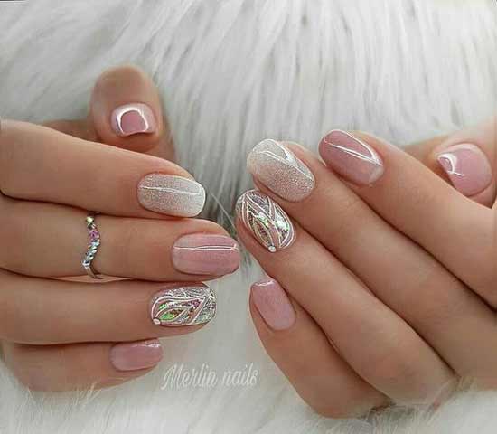 Manucure nue festive 2026