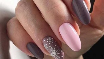 Belle conception d'ongles d'hiver 2026