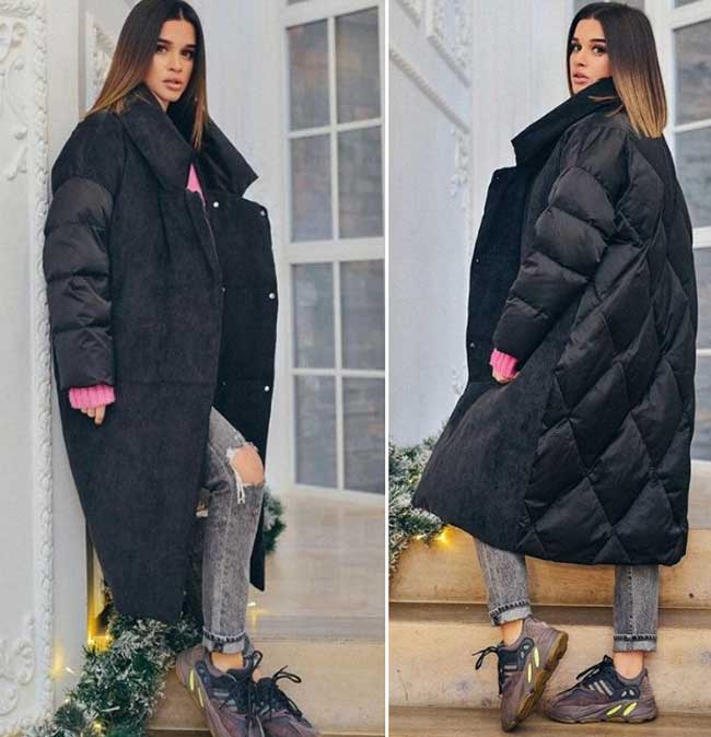 Doudounes longues surdimensionnées étoiles 2026