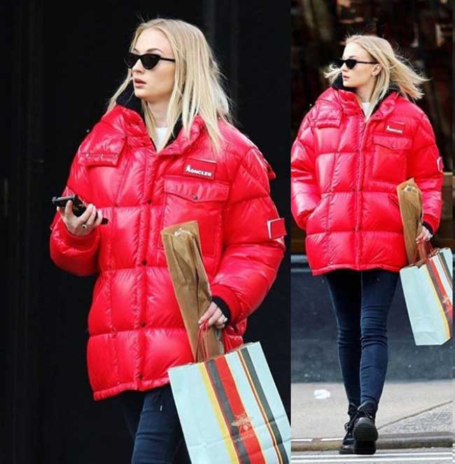 Doudoune lumineuse Sophie Turner