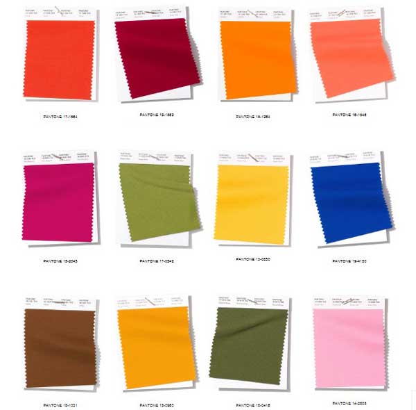 Tendances couleurs à la mode pour le printemps-été 2026