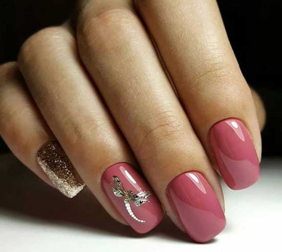 dessins d'ongles pour le printemps 2026 avec de l'or