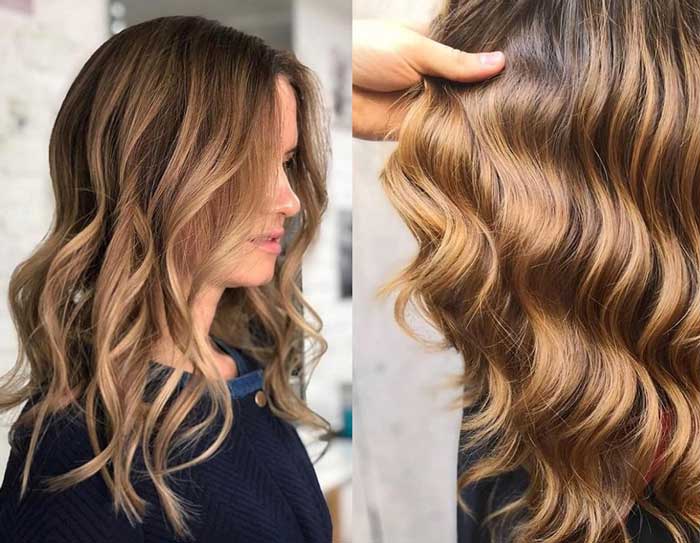 Belle coloration pour les brunes photo 2026