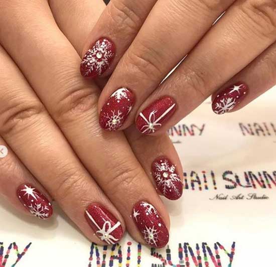 Style scandinave en manucure hiver 2026