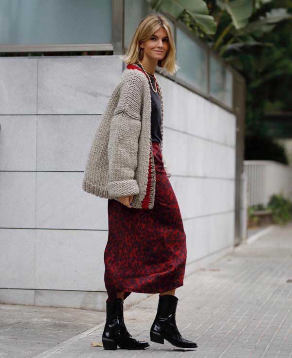 Jupes à la mode 2025-2026: photos, images