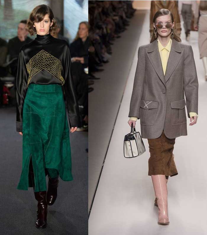 Le velours côtelé - la texture la plus en vogue de 2026