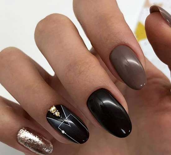 Géométrie et film liquide sur les ongles