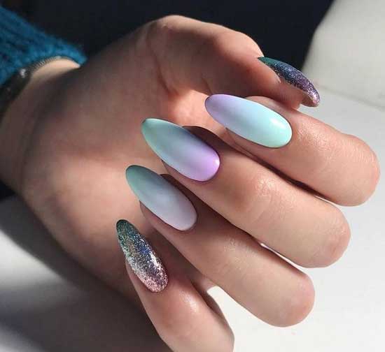 Film dégradé et liquide