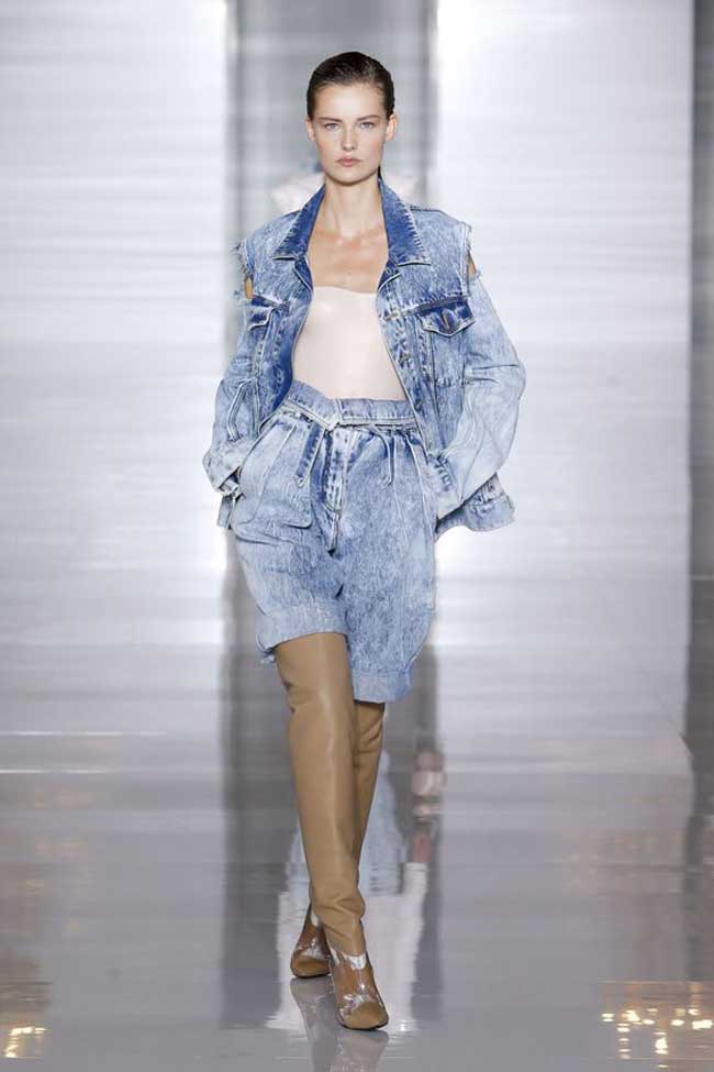 Bermuda en jean à la mode Balmain