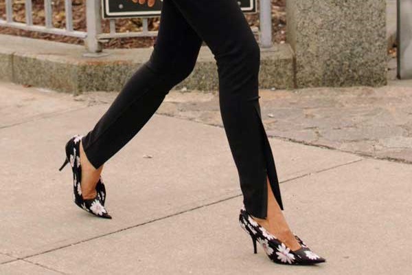 Pantalon à fentes - micro tendance 2026