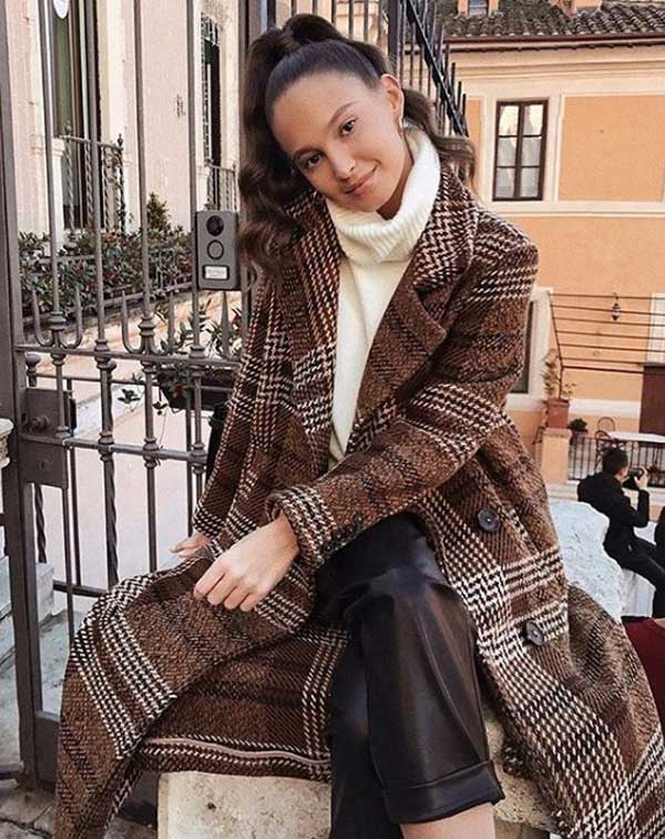 Couleur marron - looks et nœuds