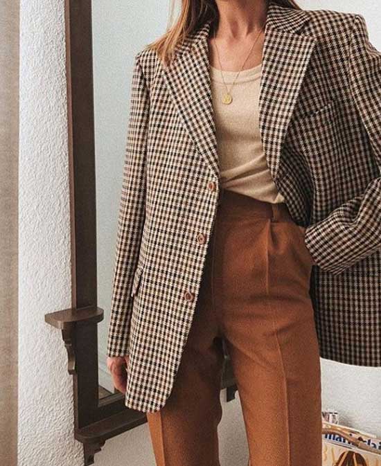 Marron et beige dans les vêtements