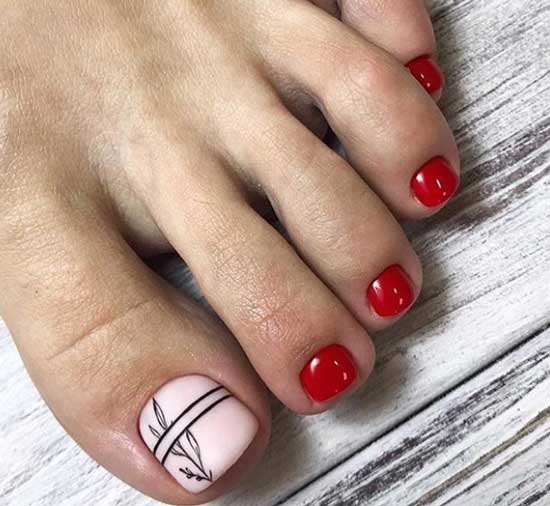 Fleurs en pédicure 2026