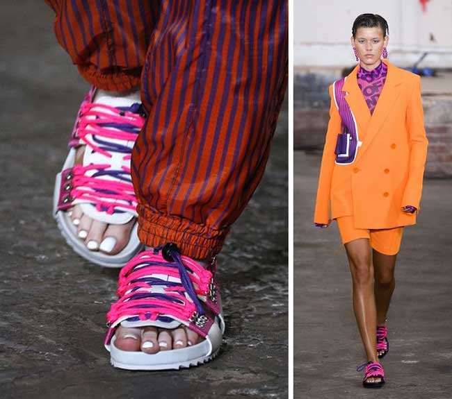 Actualité photo des chaussures à la mode printemps-été 2026