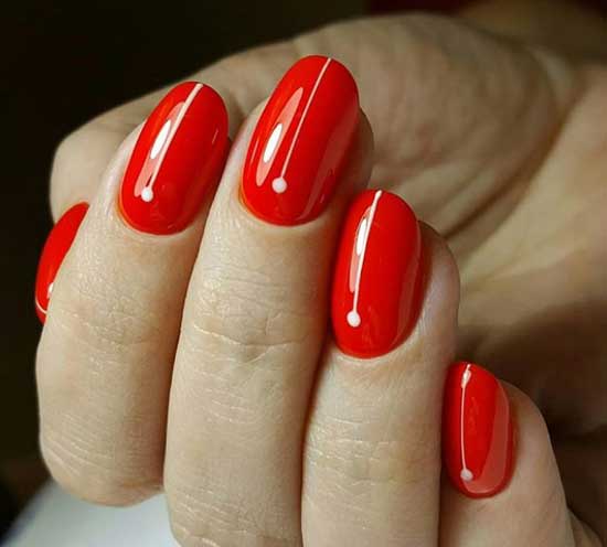 Manucure motif géométrique 2026