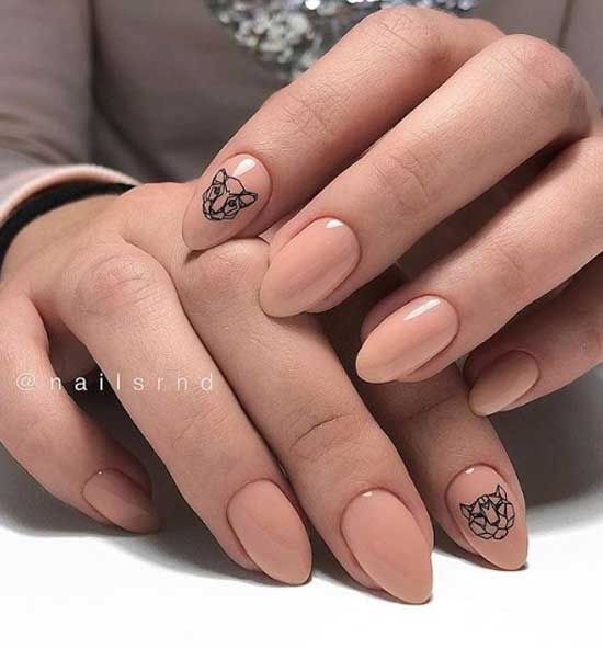 Origami - manucure minimalisme