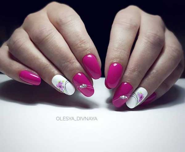 Ongles à la mode Fleuriste 2025-2026