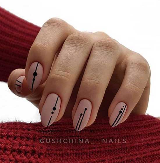 Ongles à la mode 2025-2026 minimalisme