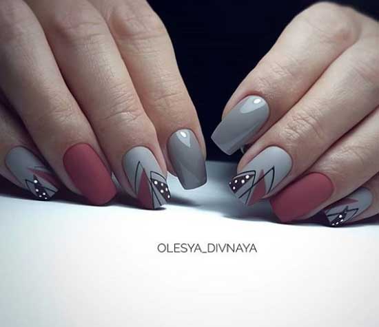 Ongles tendance 2025-2026 abstraction et toile d'araignée