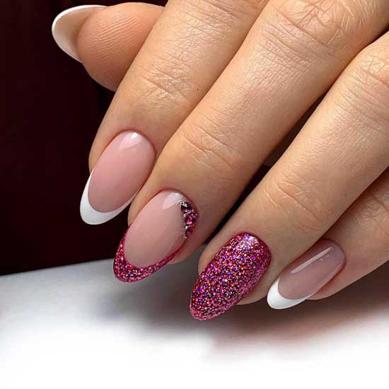 Français de couleur pour des ongles pointus 2025-2026