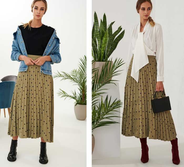 Comment porter une jupe plissée