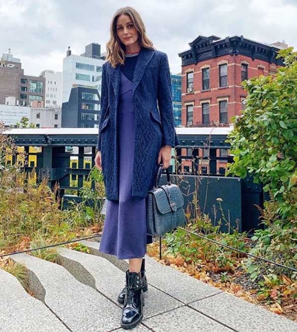 Nœud monochrome par Olivia Palermo