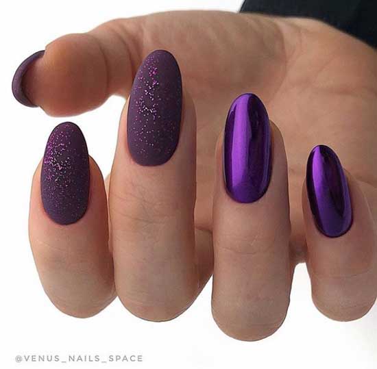 Photo de manucure combinée