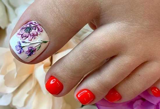 Pédicure de printemps 2025-2026