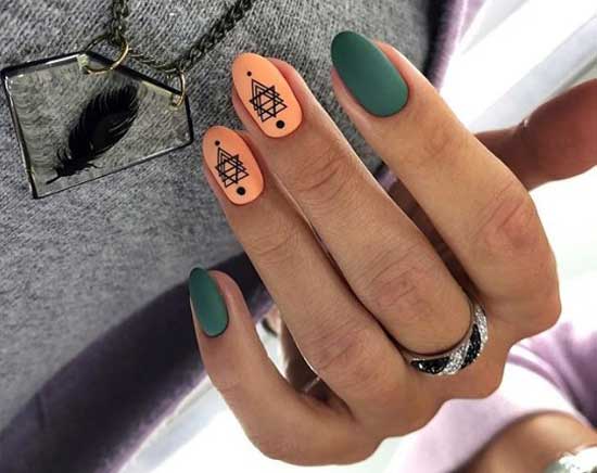 Manucure géométrique 2025-2026