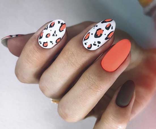 Imprimé léopard mat