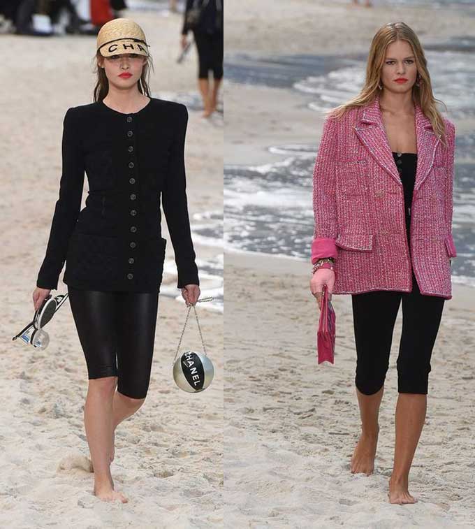 Collection Chanel - images avec des vélos