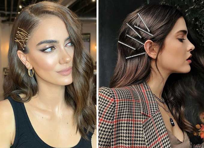 Accessoires pour cheveux à la mode - invisibles