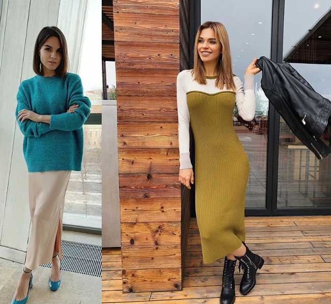 Images à la mode avec une robe 2026