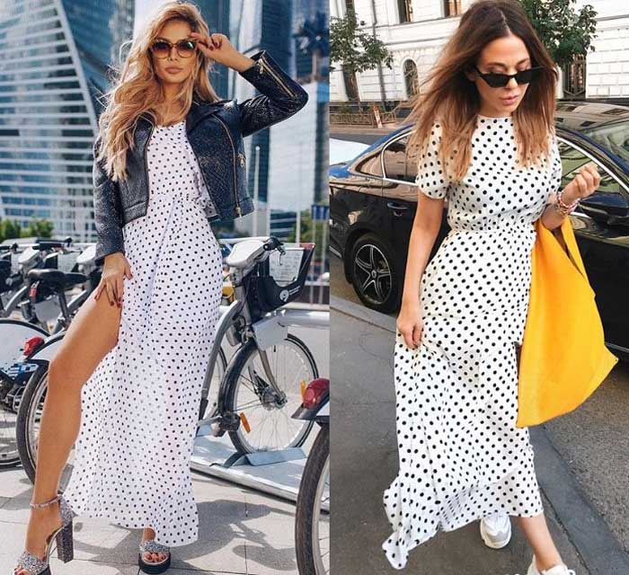 Des looks à pois tendance