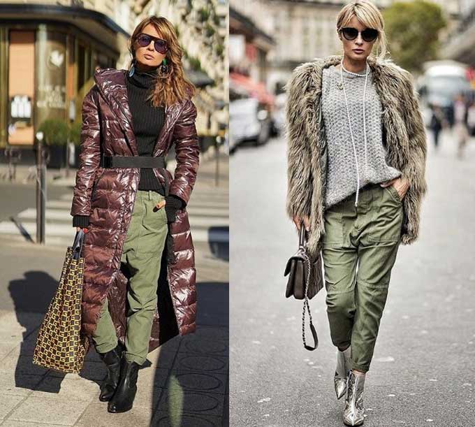 Pantalon cargo tendance de la saison, images