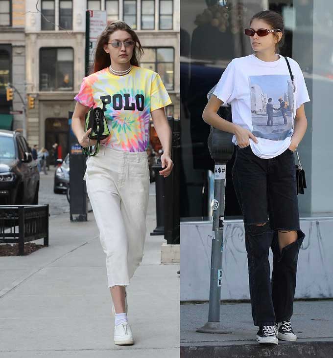 T-shirt avec imprimé - micro tendance 2026