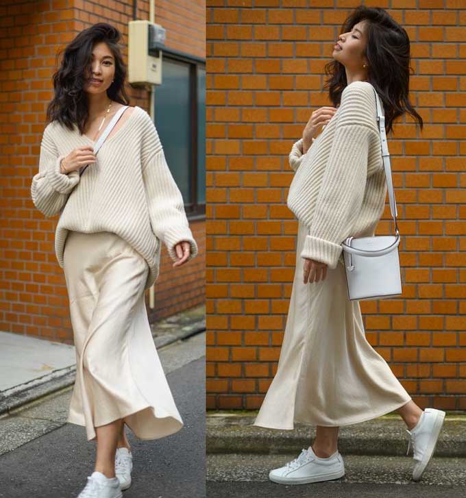 Avec quoi porter une jupe à glissière: la jupe la plus en vogue 2026, photo