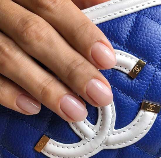 Couleur beige naturelle de la plaque à ongles