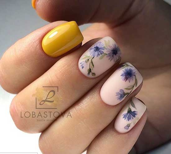 Manucure beige mat 2025-2026