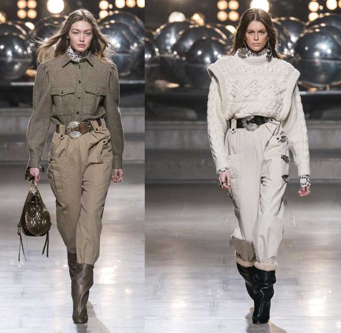 Les looks cargo d'Isabel Marant