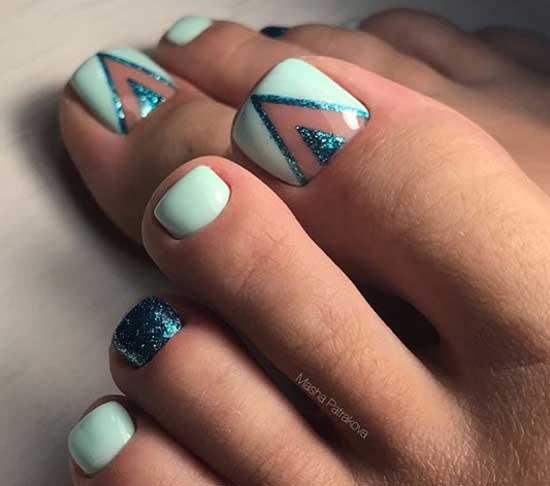 Veste géométrique sur les jambes