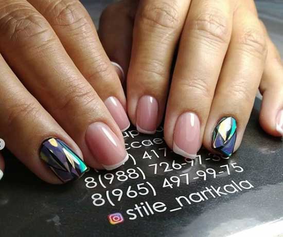 Français et verre brisé