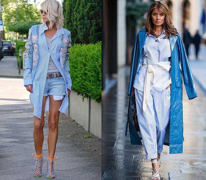 Chemises à rayures à la mode photo 2025-2026