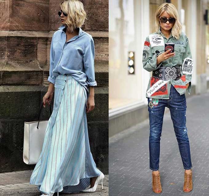 Chemises en jean à la mode 2025-2026