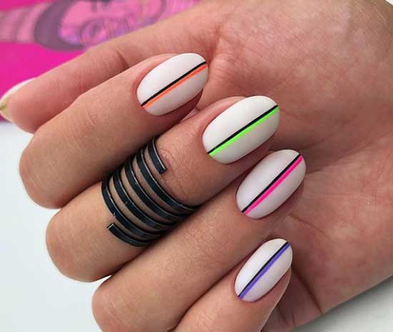 Conception de manucure d'entreprise graphique