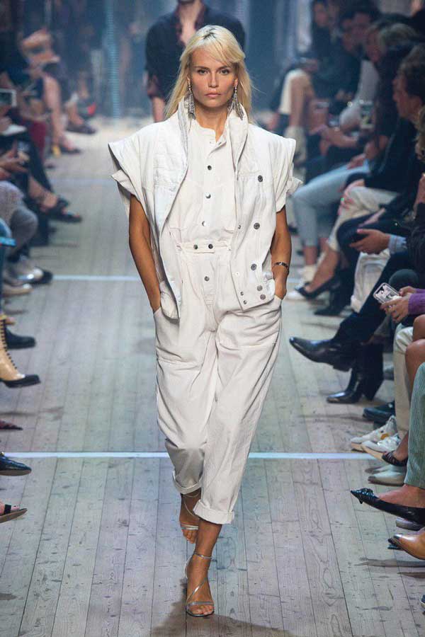 Denim blanc à la mode 2025-2026